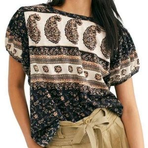 Free People Medium Bohemian Cotton Top